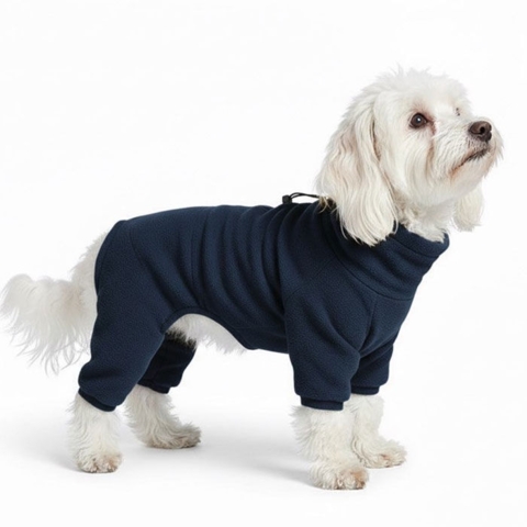 Lun fleecedragt til hunde