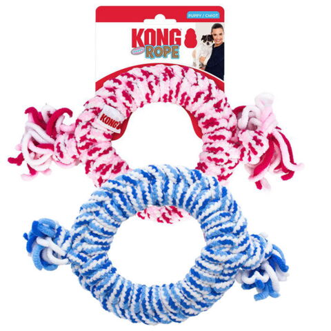 Kong Rope Ring Puppy Mix M 18x33x2,5cm