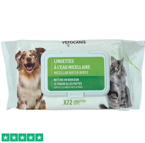 Vetocanis Vådservietter | 72 stk.