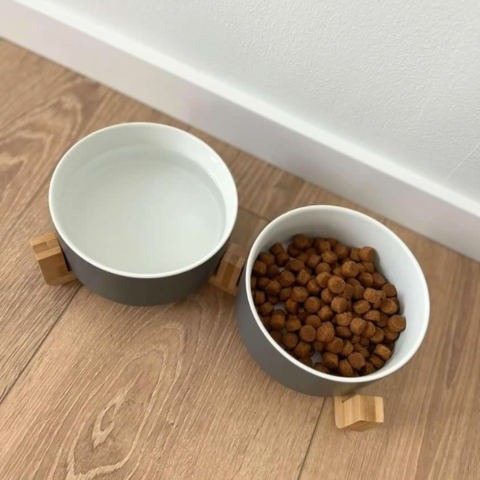 Ollipet Freddy skåle i bambusholder