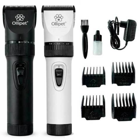 Ollipet Ceramic Pro Clipper - Semi Professionel og letvægts klippemaskine til hundeklip.
