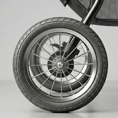 Reservedel klapvogn baghjul t. Milano med nem montering