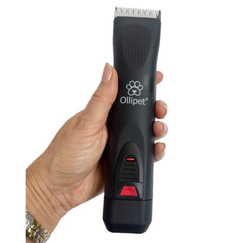 Ollipet Hercules Ledningsfri Klippemaskine | BLACK inkl. skær