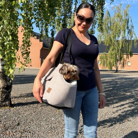 Ollipet Stockholm Citybag - Lun hundetaske