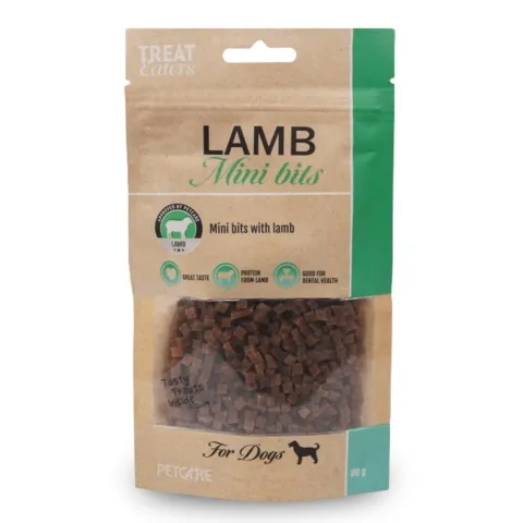 Treateaters hundegodbidder med lam, perfekt til hundetræning