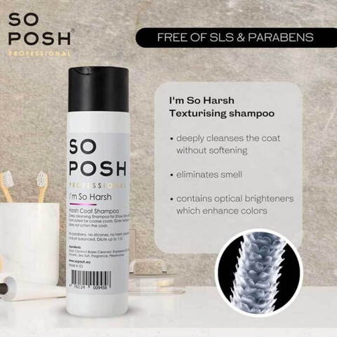 So Posh Professional I'm So Harsh Shampoo er dybderensende.