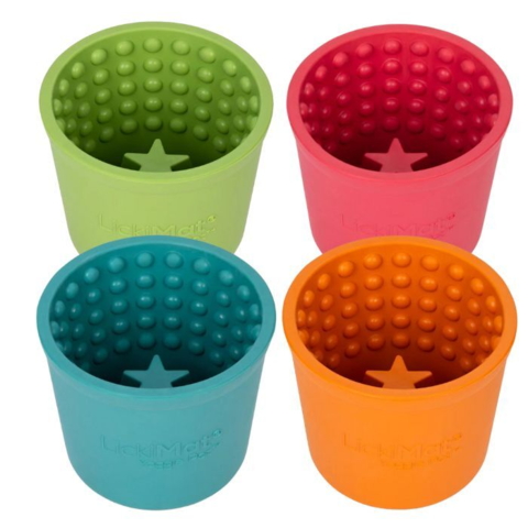 Hundeskål Lickimat Yoggie Pot er en effektiv til slowfeeder til hunde