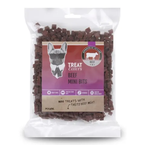 Treateaters Mini Bits 350g med lækker smag af okse