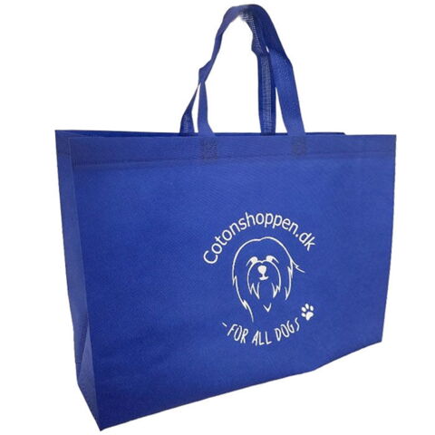 Cotonshoppens Shoppingbag i mørkeblå