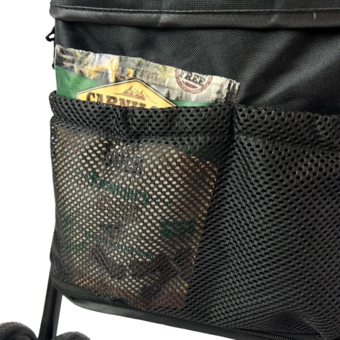 To ekstra lommer til opbevaring på turen