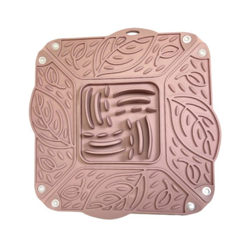 Ollipet 2i1 labyrint slikkeskål i et pink design