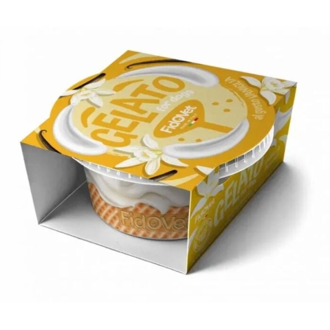 Hundeis med klassisk vaniljesmag