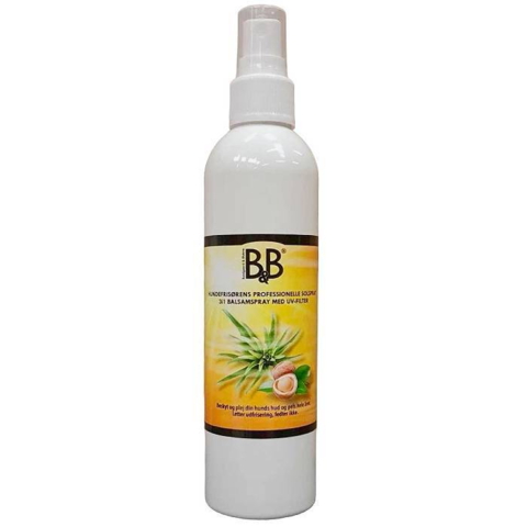 B&B Solspray | Leave-in balsamspray til hunde