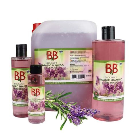 B&B Lavendel Shampoo | Økologisk hundeshampoo