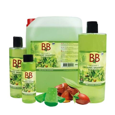 B&B Jojoba shampoo I Økologisk Hundeshampoo