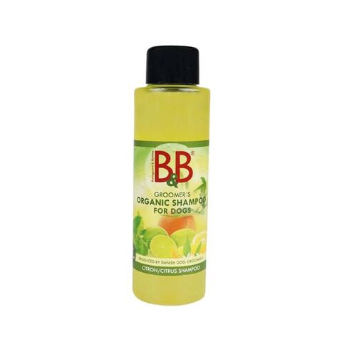 B&B Citrus shampoo | Økologisk hundeshampoo |100ml