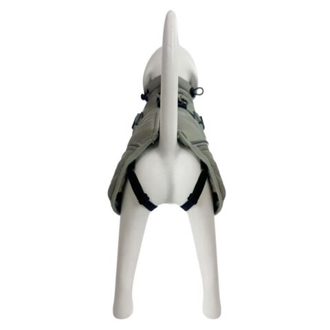 Ollipet Sirius de Luxe Dynejakke med refleks, sele og bagbensstropper