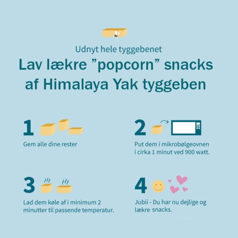 Himalaya Yak Tyggeben | 100% Naturlig