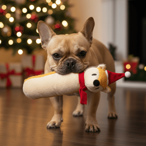 Sjovt legetøj til alle størrelser hunde