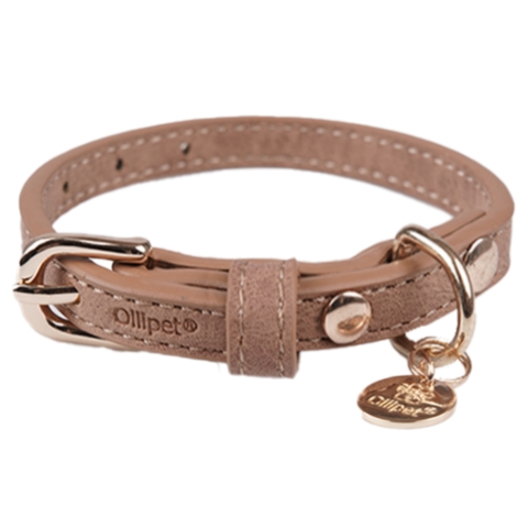 Ollipet Luxor Halsbånd | Klassisk brun