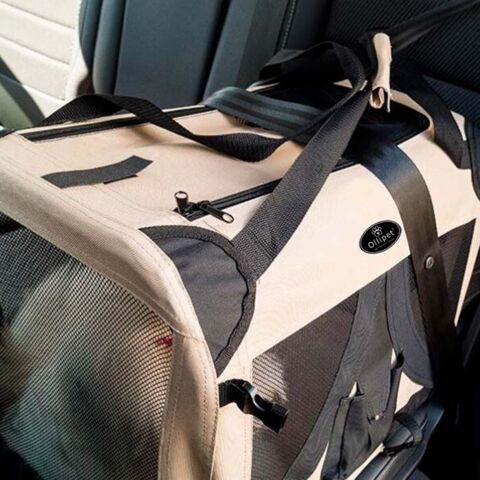 Ollipet soft Transporttaske | fastspændes med sikkerhedssele