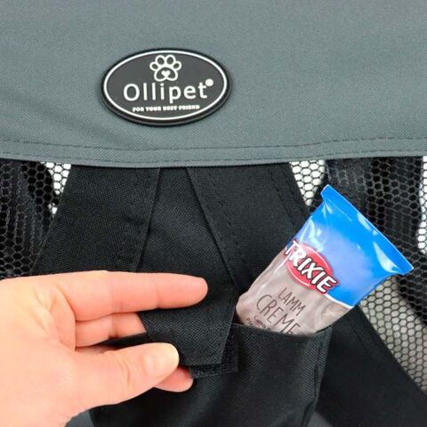 Ollipet soft Transporttaske I med lomme i siden