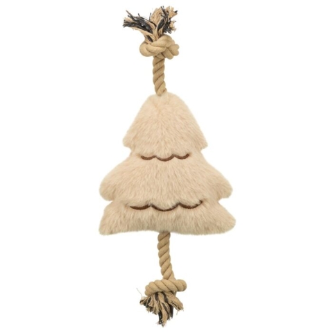 Sjovt hundelegetøj fra Trixie med plys og reb