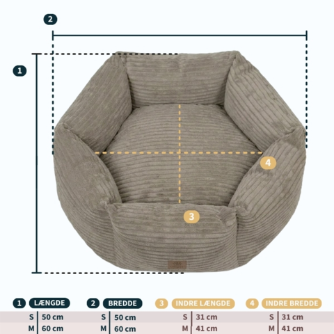 Ollipet Six Stars hundekurv