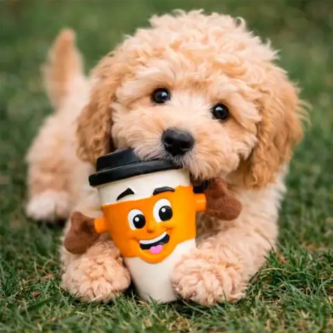 Ollipet NaturLatex Hr. Espresso | Kaffekrus