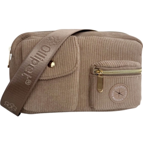 Ollipet Bijou Crossbody Godbidstaske med 2 forlommer