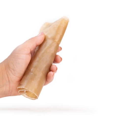 Naturligt tyggeben til hunde med kollagen