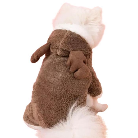 Klæd din hund ud som et sødt rensdyr