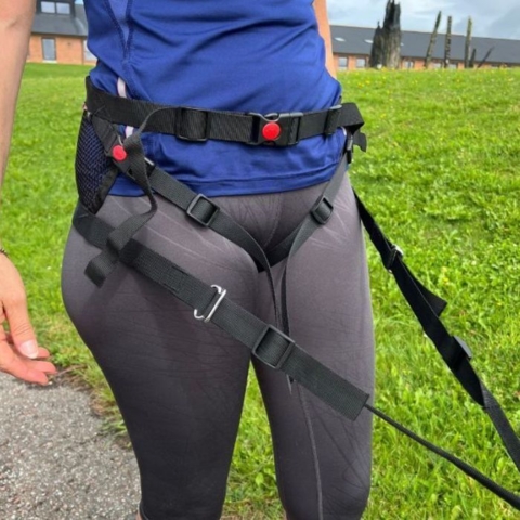 Effektivt løbebælte fra Ollipet, der gør løbeturen med din hund nem