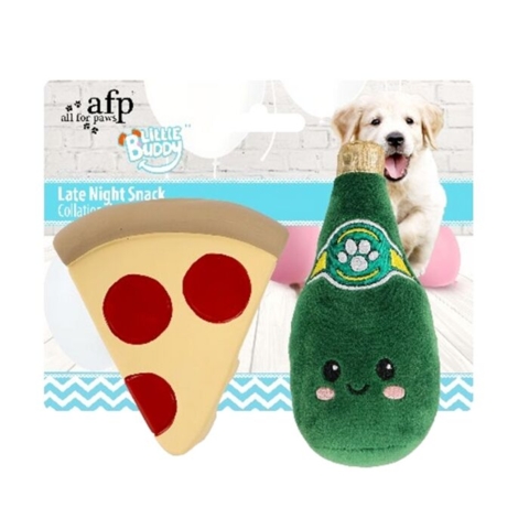 Sjovt plyslegetøj med squeaker – perfekt til små hunde, der elsker at lege