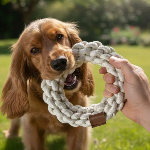 Pawise Premium Legetøj af Bomuldsreb | Ring