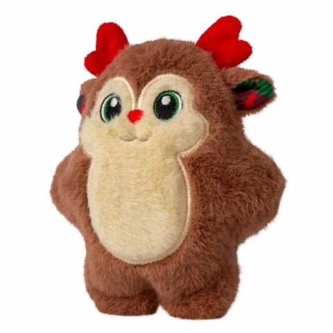 Denne søde julebamse vil med sin sjove pivelyd være den perfekte ven din til hund i juletiden