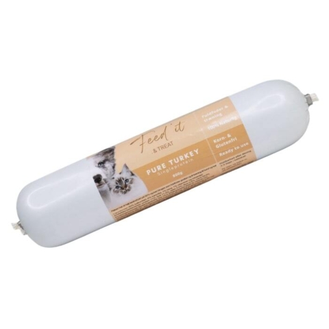 Kan bruges som fuldfoder, snacks eller træningsgodbidder