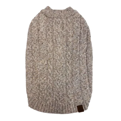 Ollipet Camel Sweater - dejlig khaki farve