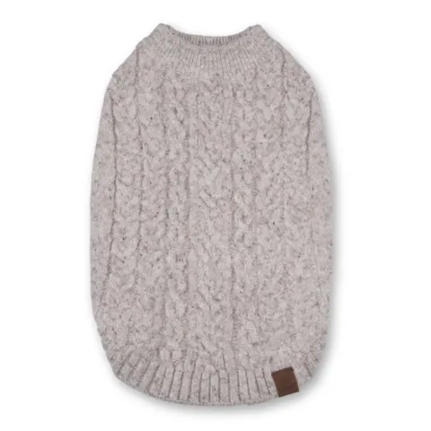Ollipet Camel Sweater - nydelig khaki farve
