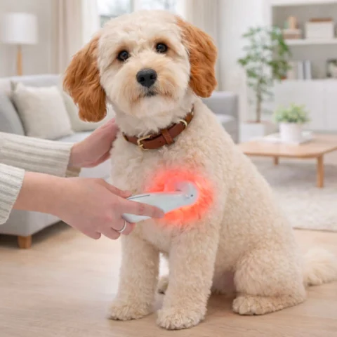 Varmebaseret wellness-produkt, der er specielt udviklet til kæledyr