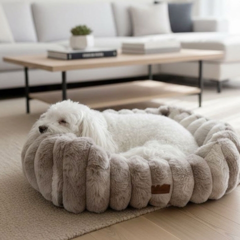 Ollipet Chinchilla hundekurv - Den blødeste hundeseng