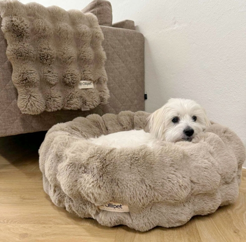 Ollipet Soft Wave Donutseng - tæppe kan tilkøbes