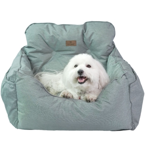 Sally i comfort autosæde - Lækre comfort bilsæder til hunde.