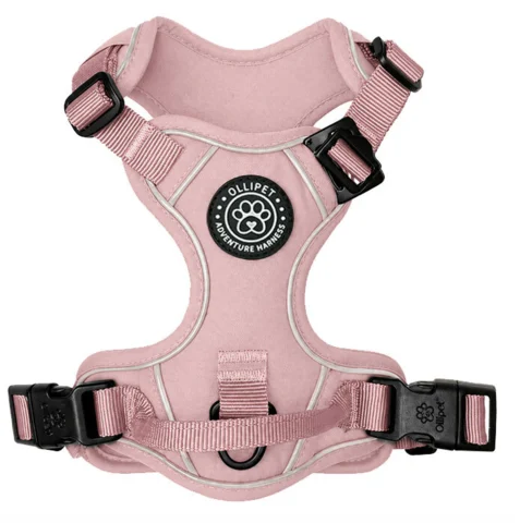 Wagging Tails Adventure Hundesele | Pudder rosa