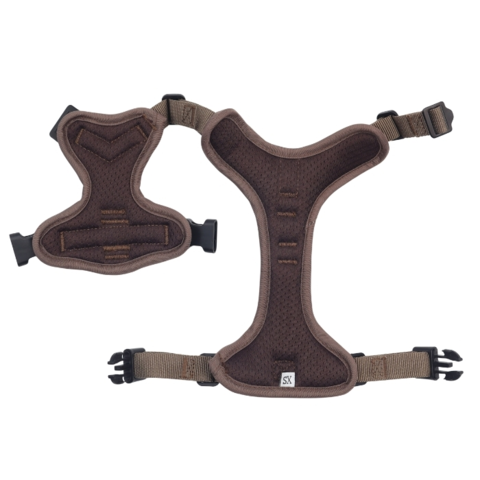 Wagging Tails Adventure hundesele | polstret sele med åndbart mesh indvendigt