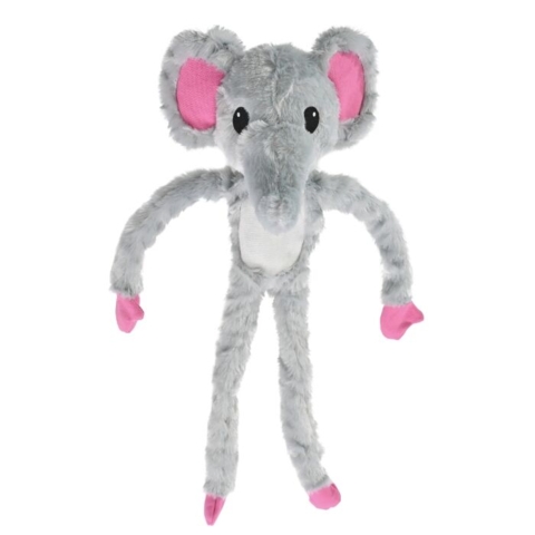 Dogman Elefant med reb kombinerer sjov leg med blød komfort til din hund