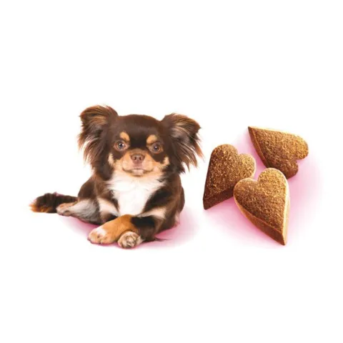 Brit Care Dog Mini Treats Mood hundesnacks i små benformede bidder. Perfekte som daglig belønning til små hunde