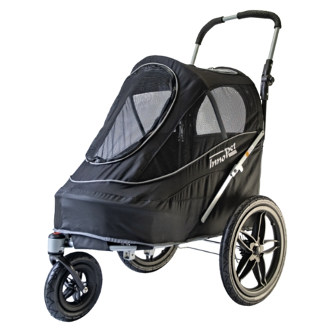 Innopet Sporty EVR Hundeklapvogn inklusiv regnslag og cykelkobling