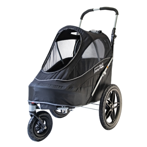 Innopet hundeklapvogn med punkterfri EVR hjul
