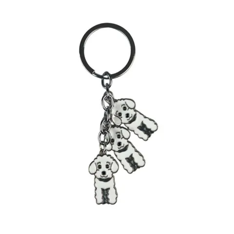 Nøglering som er ideel som gave til hundeejer